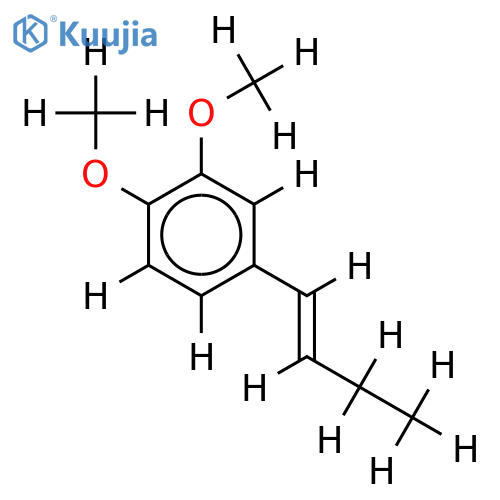 4-(3',4'-dimethoxyphenyl)but-3-ene structure