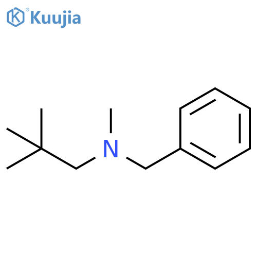 Benzenemethanamine, N-(2,2-dimethylpropyl)-N-methyl- structure