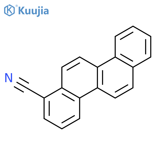 1-Chrysenecarbonitrile structure
