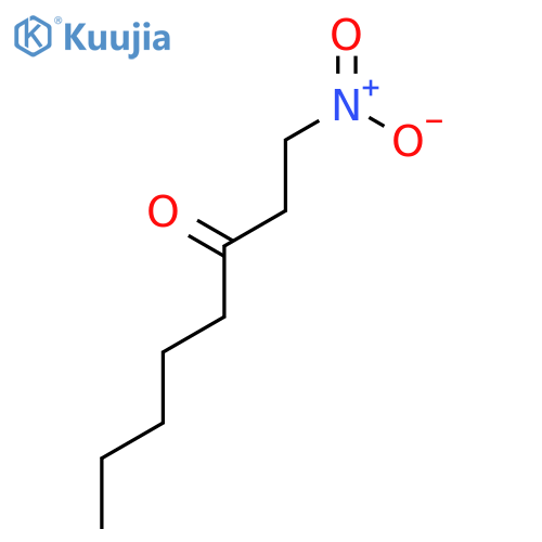 3-OCTANONE, 1-NITRO- structure