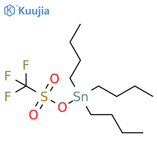 Tri-N-butyltin Trifluoromethanesulfonate structure