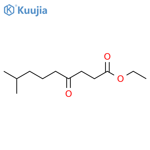 NONANOIC ACID, 8-METHYL-4-OXO-, ETHYL ESTER structure