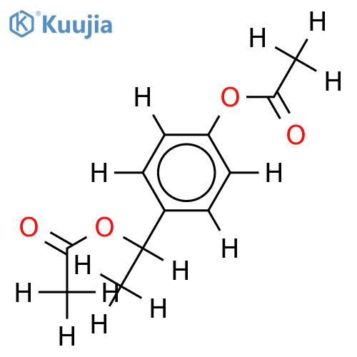 Di-Ac-1-(4-Hydroxyphenyl)ethanol structure