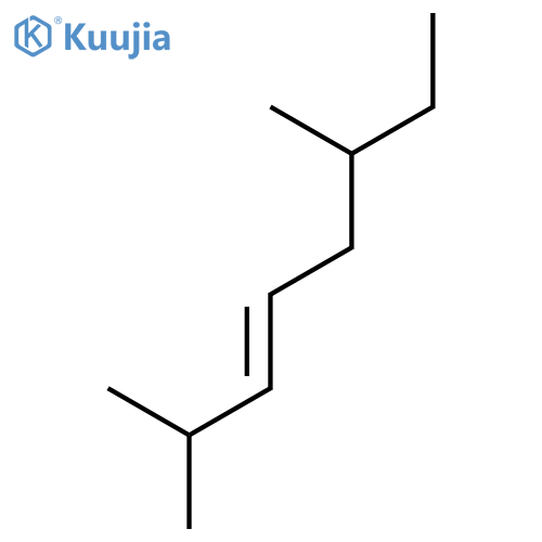 2,6-dimethyl 3-octene structure