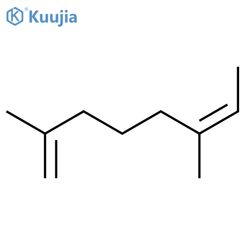 2,6-dimethyl 1,6(7)-octadiene (cis) structure