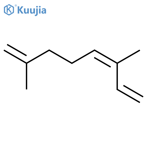 1,3,7-Octatriene, 3,7-dimethyl-, (3Z)- structure