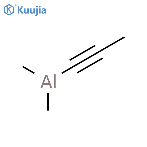 ALUMINUM, DIMETHYL-1-PROPYNYL- structure