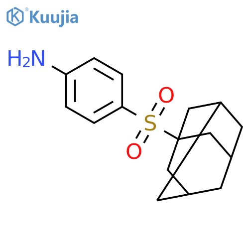 Benzenamine,4-(tricyclo[3.3.1.13,7]dec-1-ylsulfonyl)- structure