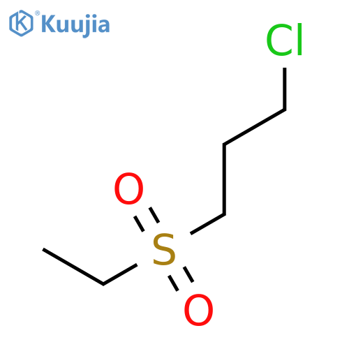 Propane, 1-chloro-3-(ethylsulfonyl)- structure