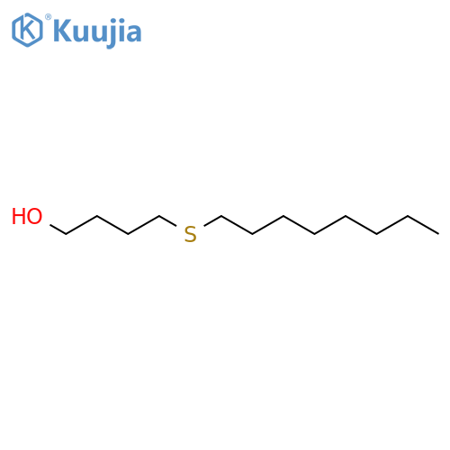 1-BUTANOL, 4-(OCTYLTHIO)- structure