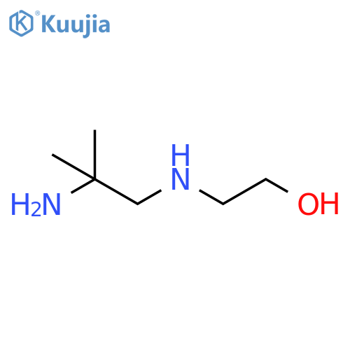 2-(2-Amino-2-methyl-propylamino)-ethanol structure