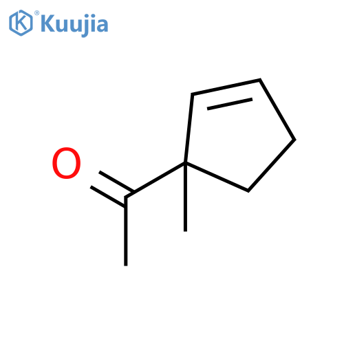 Ethanone, 1-(1-methyl-2-cyclopenten-1-yl)- structure