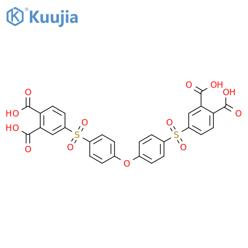 1,2-BENZENEDICARBOXYLIC ACID, 4,4'-[OXYBIS(4,1-PHENYLENESULFONYL)]BIS- structure