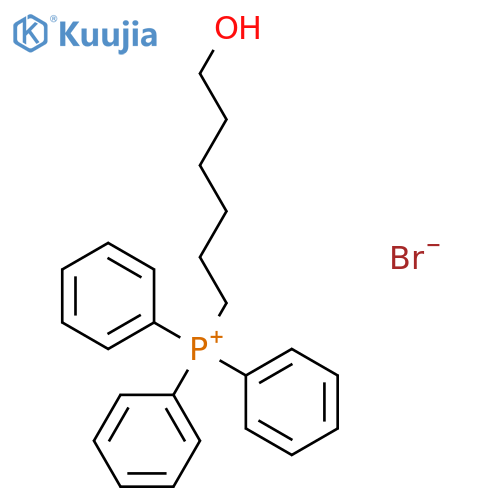 Phosphonium, (6-hydroxyhexyl)triphenyl-, bromide structure