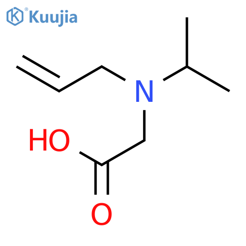 Glycine, n-(1-methylethyl)-n-2-propenyl-(9ci) structure