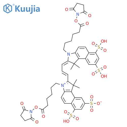 Cy3.5 DiSE(tetra SO3) structure