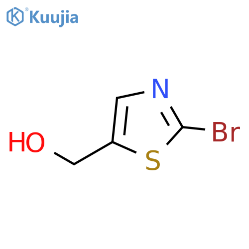 (2-bromo-1,3-thiazol-5-yl)methanol structure