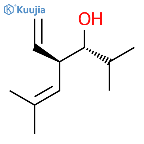 5-Hepten-3-ol, 4-ethenyl-2,6-dimethyl-, (3R,4R)-rel- structure