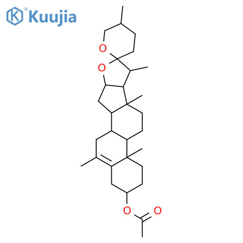 6-Methyldiosgenin Acetate structure