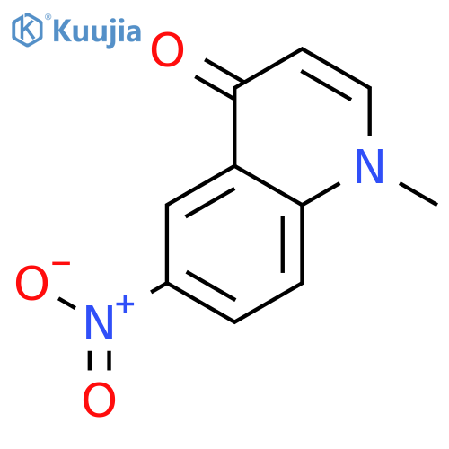 4(1H)-Quinolinone,1-methyl-6-nitro- structure