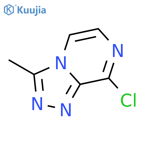 8-CHLORO-3-METHYL-[1,2,4]TRIAZOLO[4,3-A]PYRAZINE structure
