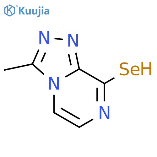 8-λ1-selanyl-3-methyl-[1,2,4]triazolo[4,3-a]pyrazine structure