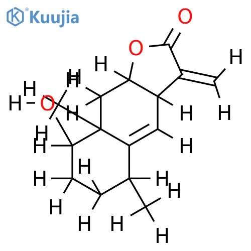 (1beta)-1-hydroxyalantolactone structure