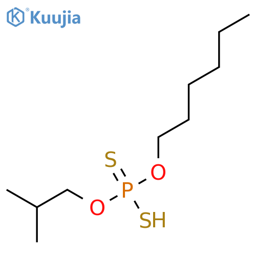 Phosphorodithioic acid, mixed O,O-bis(hexyl and iso-Bu) esters structure