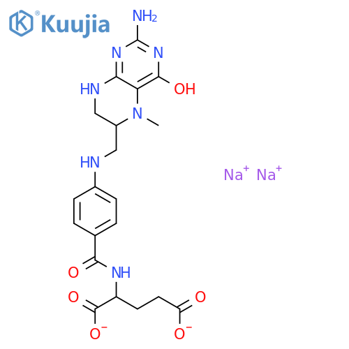 5-Methyltetrahydrofolic Acid Disodium Salt structure