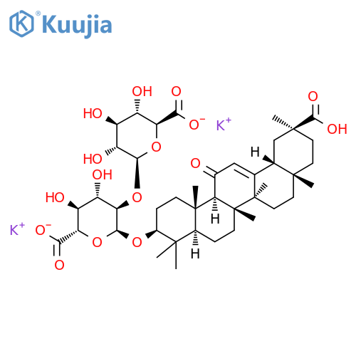 Dipotassium Glycyrrhizinate structure