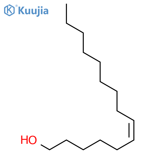 6-Pentadecen-1-ol, (6Z)- structure