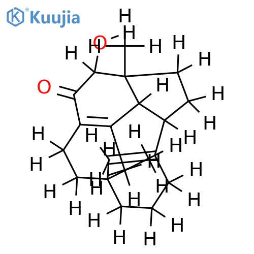 3alpha-hydroxy-1(15),8(19)-trinervitadien-2-one structure