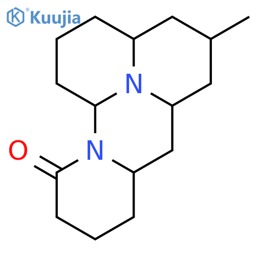 (3aS,5S,6aR,7aS,12aS)-5-methyltetradecahydro-11H-pyrido[1',2':3,4]pyrimido[2,1,6-de]quinolizin-11-one structure