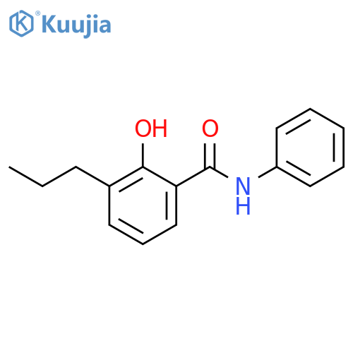 Salicylanilide, 3-propyl- (6CI) structure