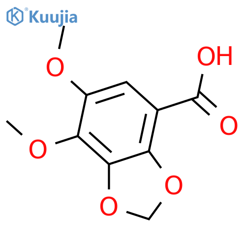2,3,4,5-Tetrahydroxybenzoic acid; 2,3-Methylene, 4,5-di-Me ether structure