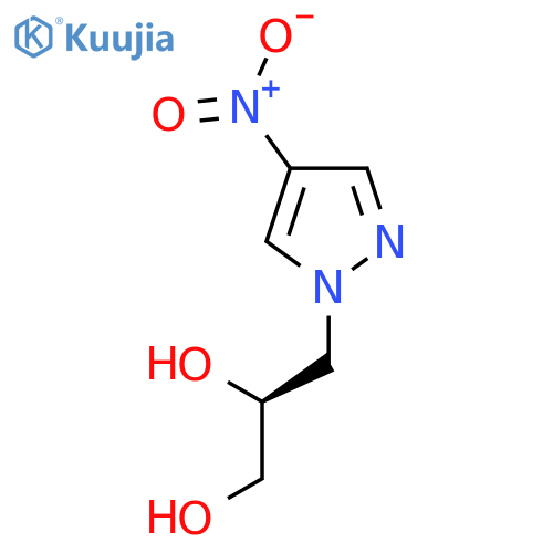 1,2-Propanediol, 3-(4-nitro-1H-pyrazol-1-yl)-, (2S)- structure