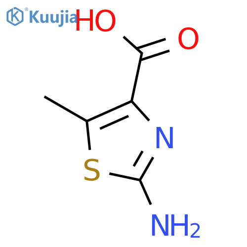 2-Amino-5-methylthiazole-4-carboxylic acid structure
