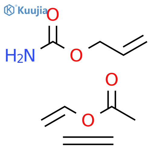 Carbamicacid,2-propenylester,polymerwithetheneandethenylacetate structure