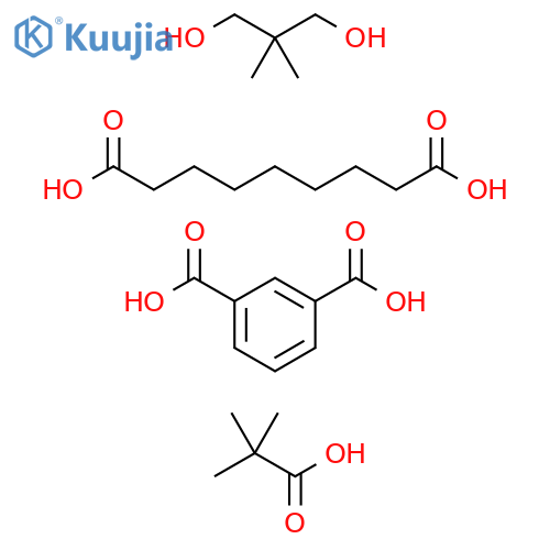 1,3-Benzenedicarboxylicacid,polymerwith2,2-dimethyl-1,3-propanediolandnonanedioicacid,2,2-dimethylpropanoate structure