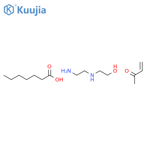 Octanoic acid, reaction products with 2-[(2-aminoethyl)amino]ethanol, acrylic acid alkylated (1:2) structure