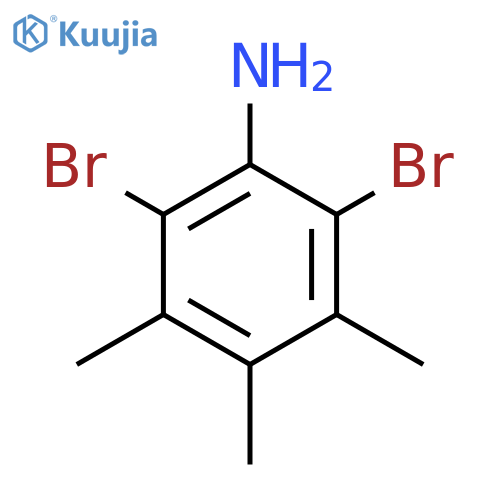 2,6-dibromo-3,4,5-trimethylaniline structure