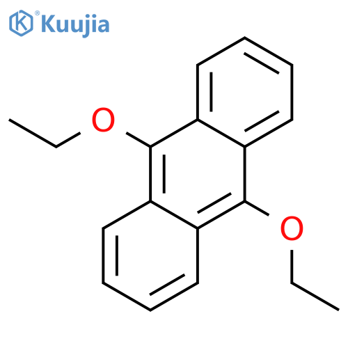 9,10-Diethoxyanthracene structure