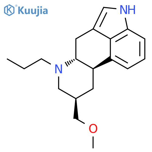 Ergoline, 8-(methoxymethyl)-6-propyl-, (8b)- structure