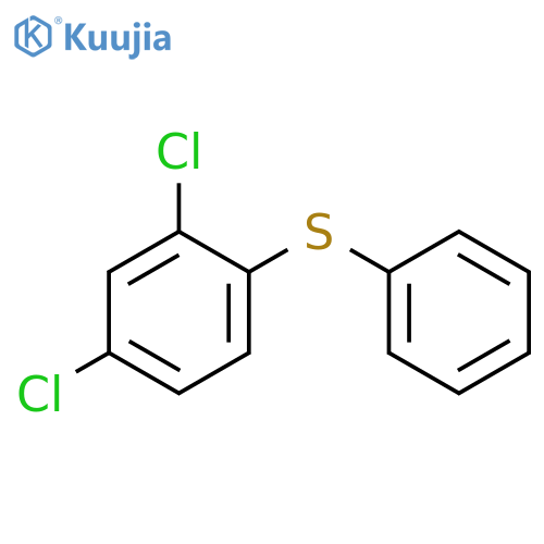 BENZENE, 2,4-DICHLORO-1-(PHENYLTHIO)- structure