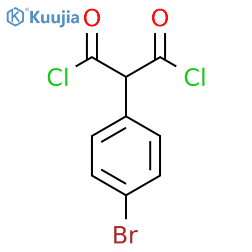 2-(4-broMophenyl)Malonyl dichloride structure