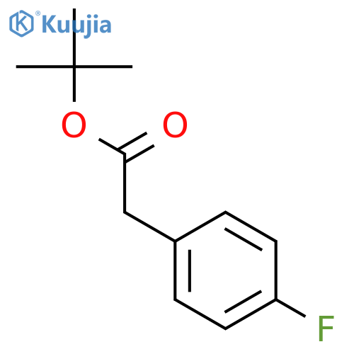 tert-Butyl 2-(4-fluorophenyl)acetate structure