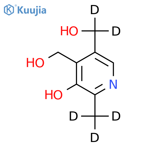 Pyridoxine-d5 (Major) structure