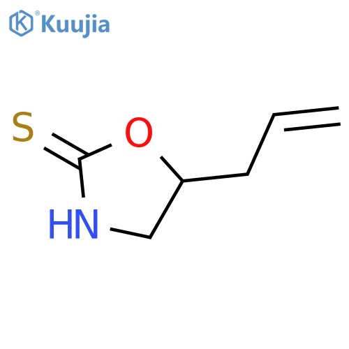 5-prop-2-en-1-yl-1,3-oxazolidine-2-thione structure