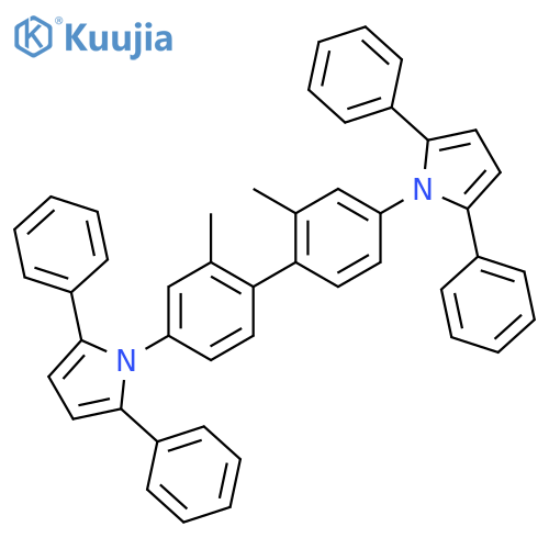 1H-Pyrrole, 1,1'-(2,2'-dimethyl[1,1'-biphenyl]-4,4'-diyl)bis[2,5-diphenyl- structure