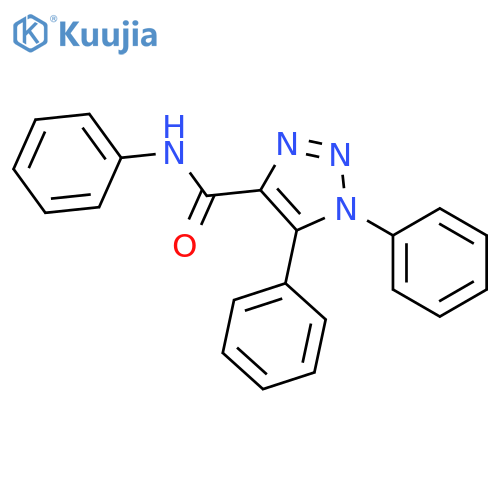 N,1,5-triphenyl-1H-1,2,3-triazole-4-carboxamide structure